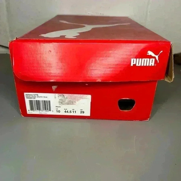 Puma Adreno II FG 10346903 Mens Black Leather Athletic Soccer Cleats Shoes - Picture 5 of 5